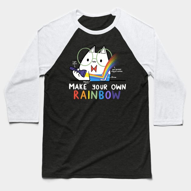 Rainbow Science Baseball T-Shirt by TaylorRoss1